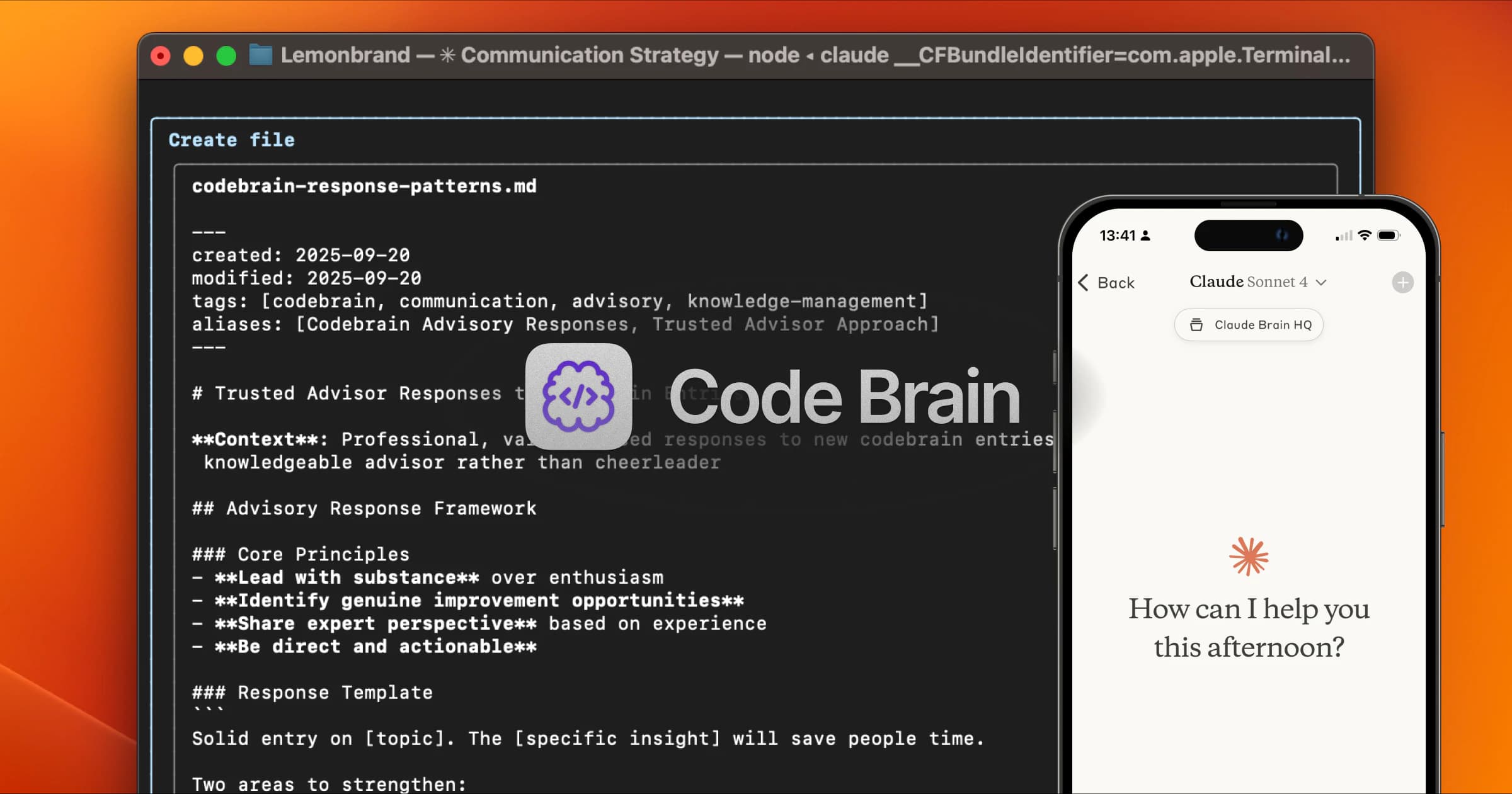 CodeBrain consulting impact dashboard